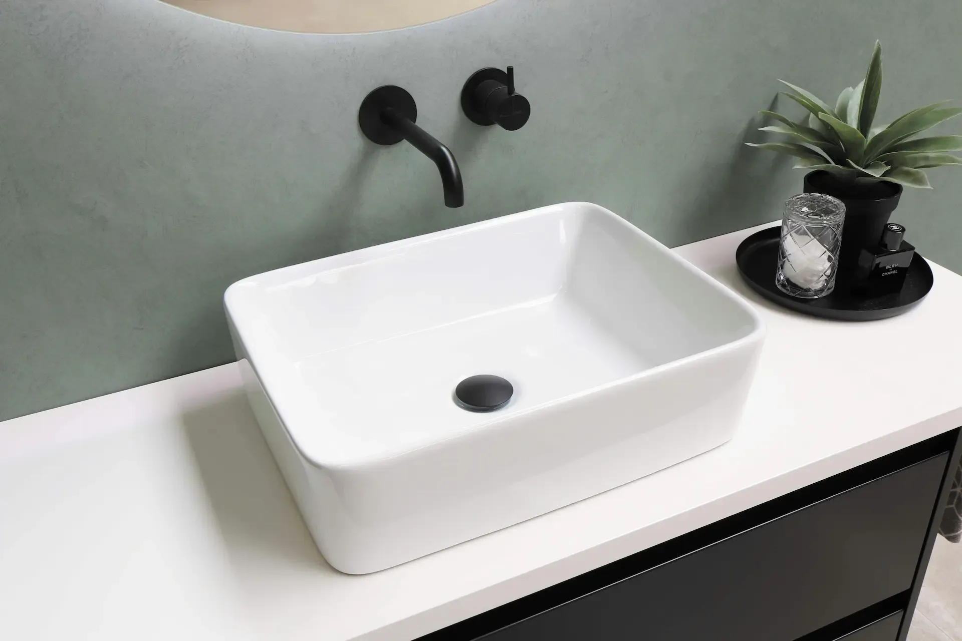 Clean sink