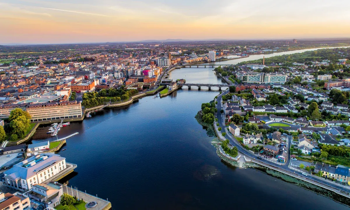 Limerick aerial view