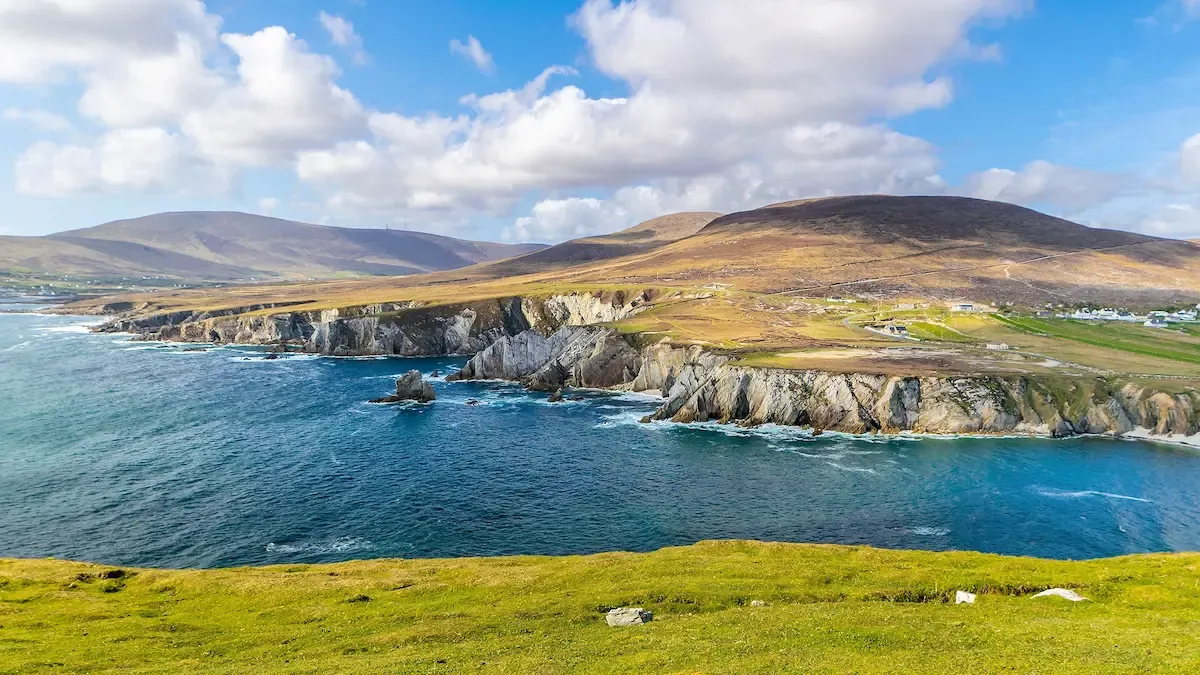 View of the cliffs of Mayo