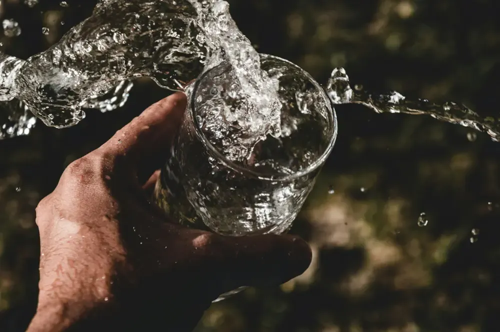 High iron in water