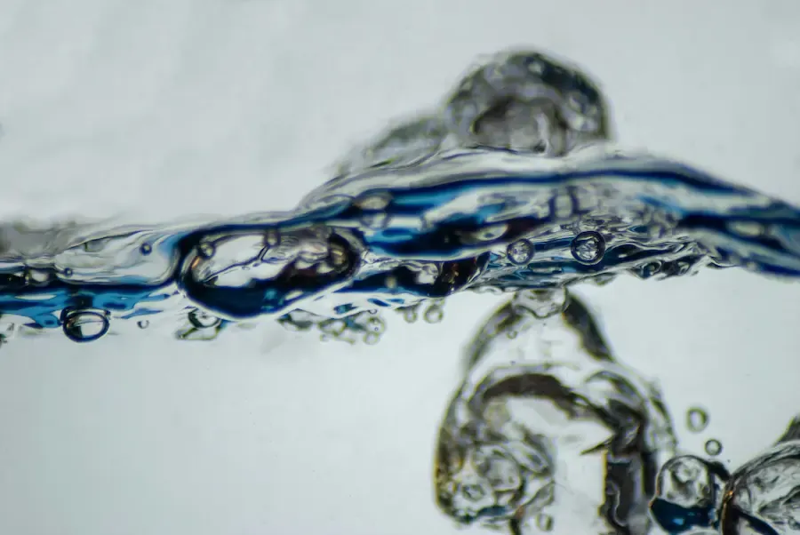 Bubbles in water